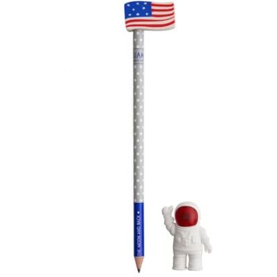 LEGAMI ASTRO0001 To The Moon And Back Radiergummis und Bleistift-Set LEGAMI ASTRO0001 To The Moon And Back Radiergummis und Bleistift-Set
