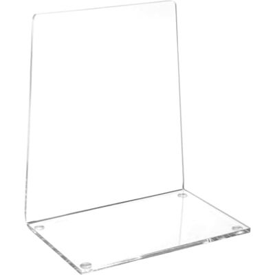 MAUL Buchstütze Acryl transparent glänzend im 2er Set dezente Ordnung, frei platzierbar, klare Optik für Büro und Regal, ideal für leichte Bücher, platzsparendes Design MAUL Buchstütze Acryl transparent glänzend im 2er Set dezente Ordnung, frei platzierbar, klare Optik für Büro und Regal, ideal für leichte Bücher, platzsparendes Design