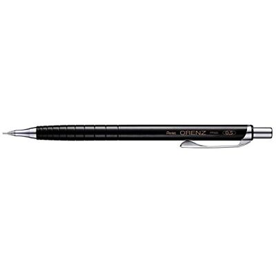 Pentel PP505-ATF Orenz Druckbleistift mit innovativer Minenführung 0.5 mm, Härtegrad B, 1 Stück Geschenkverpackung, schwarz Pentel PP505-ATF Orenz Druckbleistift mit innovativer Minenführung 0.5 mm, Härtegrad B, 1 Stück Geschenkverpackung, schwarz