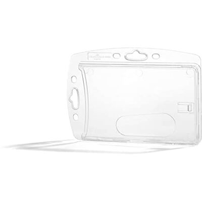 Durable Hartbox für 1 Betriebs-/Sicherheitsausweis im Format 54 x 85 mm, 1 Stück, transparent, 895519 Durable Hartbox für 1 Betriebs-/Sicherheitsausweis im Format 54 x 85 mm, 1 Stück, transparent, 895519