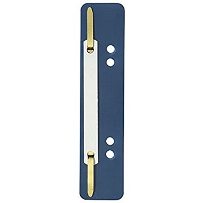 Elba Heftstreifen aus Kunststoff, 150x35mm, blau, 100 Stück Elba Heftstreifen aus Kunststoff, 150x35mm, blau, 100 Stück