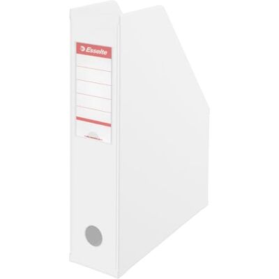 Esselte Stehsammler, 70 mm Rückenbreite, A4, Faltbar, Weiß, Vivida Serie, 56000 Esselte Stehsammler, 70 mm Rückenbreite, A4, Faltbar, Weiß, Vivida Serie, 56000