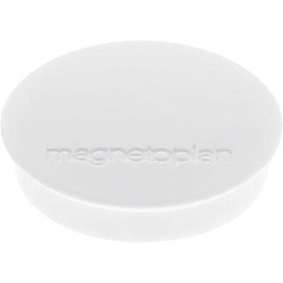 magnetoplan Premium Magnete Discofix standard 10 Stück, Weiß magnetoplan Premium Magnete Discofix standard 10 Stück, Weiß