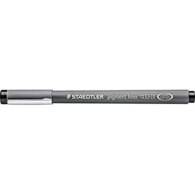 Staedtler Pigment Liner 308 Fineliner – Schwarz, 10er, 0,3–2,0 mm Dokumentenecht, wasserfest, lange Metallspitze – verschiedene Breiten – Art.-Nr. 308 C2-9 Staedtler Pigment Liner 308 Fineliner – Schwarz, 10er, 0,3–2,0 mm Dokumentenecht, wasserfest, lange Metallspitze – verschiedene Breiten – Art.-Nr. 308 C2-9