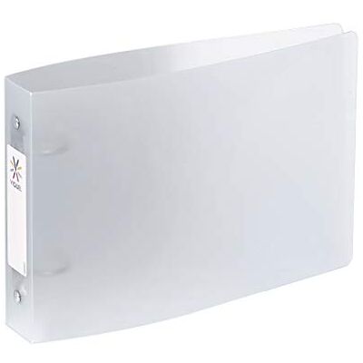 Viquel Ordner mit Karteikarten Propysoft, 25 x 16,5 cm, Rückenschild, weicher Kunststoff, 2 Ringe, für 100 Karteikarten, hergestellt in Frankreich, transparent Viquel Ordner mit Karteikarten Propysoft, 25 x 16,5 cm, Rückenschild, weicher Kunststoff, 2 Ringe, für 100 Karteikarten, hergestellt in Frankreich, transparent