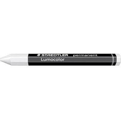 Staedtler 236-0 omnigraph permanent Universalkreide wasserfest, 12 Stück im Kartonetui, weiß Staedtler 236-0 omnigraph permanent Universalkreide wasserfest, 12 Stück im Kartonetui, weiß