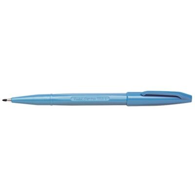 Pentel S520-S Sign Pen Faserschreiber, 0,8 mm Strichstärke, hellblau, 12er Pack Pentel S520-S Sign Pen Faserschreiber, 0,8 mm Strichstärke, hellblau, 12er Pack