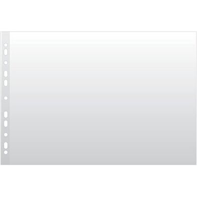 DONAU Prospekthüllen DIN A3 Querformat / 50 Stück/Genarbt Oben Offen Klarsichthüllen Sicht-Hüllen Gelochte Plastikhülle für Dokumente Papiere/Transparent 120 Mikron/Verstärkte Kante/ DONAU Prospekthüllen DIN A3 Querformat / 50 Stück/Genarbt Oben Offen Klarsichthüllen Sicht-Hüllen Gelochte Plastikhülle für Dokumente Papiere/Transparent 120 Mikron/Verstärkte Kante/