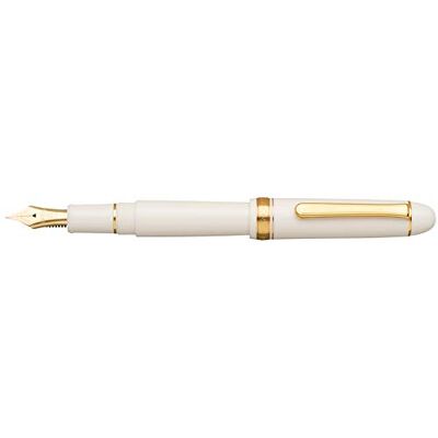 Platinum Japanischer Füllfederhalter #3776 Century gold trim Chenonceau White SF/Weiß/ 0,30-036 mm/Handgefertigt/Feder aus 14-Karätigem Gold/mit Geschenkbox/Füllhalter (PNB15000-2SF) Platinum Japanischer Füllfederhalter #3776 Century gold trim Chenonceau White SF/Weiß/ 0,30-036 mm/Handgefertigt/Feder aus 14-Karätigem Gold/mit Geschenkbox/Füllhalter (PNB15000-2SF)