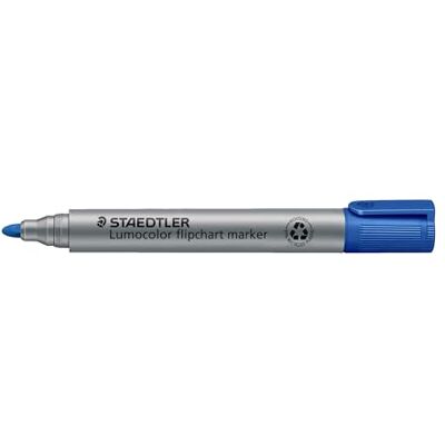 Staedtler Lumocolor 356-3 Flipchart-Marker Rundspitze 10 Stück blau Rundspitze, Tinte schlägt nicht durch, DRY SAFE Technologie – Art.-Nr. 356-3 Staedtler Lumocolor 356-3 Flipchart-Marker Rundspitze 10 Stück blau Rundspitze, Tinte schlägt nicht durch, DRY SAFE Technologie – Art.-Nr. 356-3