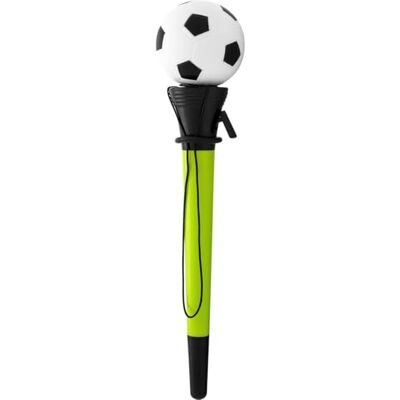 Sheepworld Kugelschreiber Motiv "Fußball": Kugelschreiber mit Motivdruck, mit Spielzeugfußball zum Schießen, mit blauer, austauschbarer Mine Sheepworld Kugelschreiber Motiv "Fußball": Kugelschreiber mit Motivdruck, mit Spielzeugfußball zum Schießen, mit blauer, austauschbarer Mine