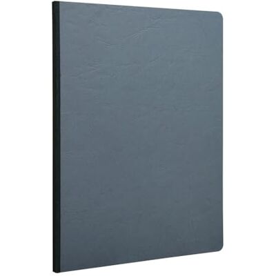 Clairefontaine 791465C AgeBag Notizbuch (DIN A4, 21 x 29,7 cm, 96 Blatt, liniert, bedruckten Vorsatublättern) 1 Stück grau Clairefontaine 791465C AgeBag Notizbuch (DIN A4, 21 x 29,7 cm, 96 Blatt, liniert, bedruckten Vorsatublättern) 1 Stück grau