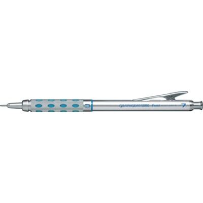 Pentel GraphGear1000 PG1017 Druckbleistift im Edelstahlgehäuse, 0.7 mm, Härtegrad HB (1 Stück) Pentel GraphGear1000 PG1017 Druckbleistift im Edelstahlgehäuse, 0.7 mm, Härtegrad HB (1 Stück)