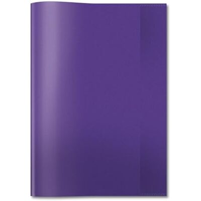Herma 7496 Heftumschläge A4 Transparent Violett Lila, 25 Stück, Hefthüllen aus strapazierfähiger & abwischbarer Polypropylen-Folie, durchsichtige Heftschoner Set für Schulhefte, farbig Herma 7496 Heftumschläge A4 Transparent Violett Lila, 25 Stück, Hefthüllen aus strapazierfähiger & abwischbarer Polypropylen-Folie, durchsichtige Heftschoner Set für Schulhefte, farbig