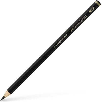 Faber-Castell 115214, Pitt Graphit, matt, 14B, Schwarz 12 stuck Faber-Castell 115214, Pitt Graphit, matt, 14B, Schwarz 12 stuck