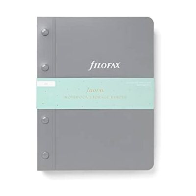 Filofax A5 Notizbuch-Aufbewahrungsordner, Grau Filofax A5 Notizbuch-Aufbewahrungsordner, Grau