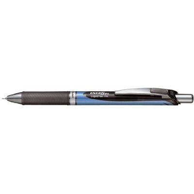 Pentel Gel-Tintenroller EnerGel BLN75-A mit Druckmechanik und Nadelspitze,schwarz, 12 stuck Pentel Gel-Tintenroller EnerGel BLN75-A mit Druckmechanik und Nadelspitze,schwarz, 12 stuck