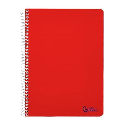 Liderpapel Notizbuch mit Spiralbindung, A5, Softcover, 80 h, 75 g, glatt, mit Rand, verschiedene Farben Liderpapel Notizbuch mit Spiralbindung, A5, Softcover, 80 h, 75 g, glatt, mit Rand, verschiedene Farben
