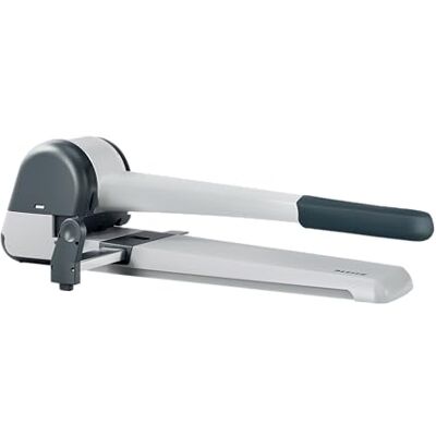 Leitz Superlocher für 250 Blatt, Großer leistungsstarker Locher für müheloses Lochen im Büro, Aus Aluminiumdruckguss, recycelte Kunststoffteile, 100% recycelbar, Mit Anschlagschiene, Weiß, 51820084 Leitz Superlocher für 250 Blatt, Großer leistungsstarker Locher für müheloses Lochen im Büro, Aus Aluminiumdruckguss, recycelte Kunststoffteile, 100% recycelbar, Mit Anschlagschiene, Weiß, 51820084