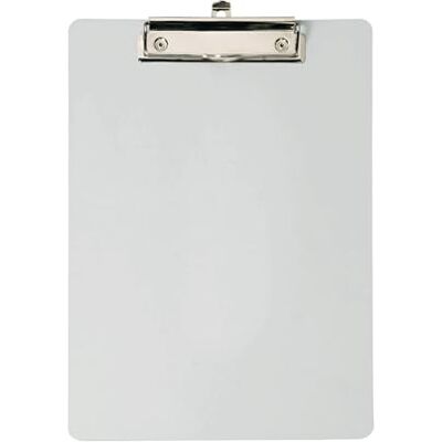MAUL Klemmbrett A4 outdoor Schreibbrett aus Spezialkunststoff im A4 Format Biegsames und schnittfestes Klemmbrett Moderner Klemmer für Papier Für Büro, Küche und Werkstatt Grau MAUL Klemmbrett A4 outdoor Schreibbrett aus Spezialkunststoff im A4 Format Biegsames und schnittfestes Klemmbrett Moderner Klemmer für Papier Für Büro, Küche und Werkstatt Grau