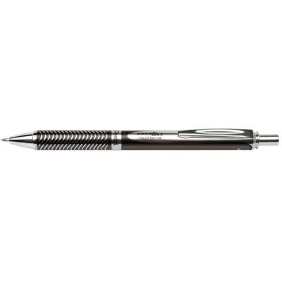 Pentel BL407A-A EnerGel Liquid-Gel-Roller Sterling mit matt-schwarze Oberfläche, Strichstärke 0.35 mm, Kugeldurchmesser 0.7 mm, schwarz, 1 Stück (1er Pack) Pentel BL407A-A EnerGel Liquid-Gel-Roller Sterling mit matt-schwarze Oberfläche, Strichstärke 0.35 mm, Kugeldurchmesser 0.7 mm, schwarz, 1 Stück (1er Pack)