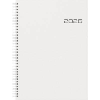 BRUNNEN Buchkalender Mod. 781 '26 A4, Kunststoff, transparent BRUNNEN Buchkalender Mod. 781 '26 A4, Kunststoff, transparent