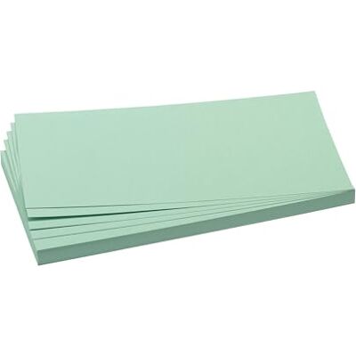 Franken Moderationskarten Rechteck, 205 x 95 mm, 500 Stück, Präsentationskarten ideal für Meetings, Trainings, Schulungen im Büro oder Hotel und Lehrer in der Schule, Metaplankarten, Grün, UMZ 1020 19 Franken Moderationskarten Rechteck, 205 x 95 mm, 500 Stück, Präsentationskarten ideal für Meetings, Trainings, Schulungen im Büro oder Hotel und Lehrer in der Schule, Metaplankarten, Grün, UMZ 1020 19