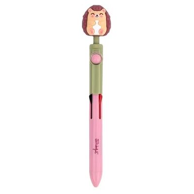 Mr. Wonderful Boli Drehkugelschreiber, mehrfarbig, Igel, 4 Farben, für Schule und Büro Mr. Wonderful Boli Drehkugelschreiber, mehrfarbig, Igel, 4 Farben, für Schule und Büro