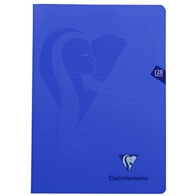 Clairefontaine 303525C Heft Mimesys DIN A4, 21 x 29,7cm, 60 Blatt, liniert mit Rand, 1 Stück, farbig sortiert Clairefontaine 303525C Heft Mimesys DIN A4, 21 x 29,7cm, 60 Blatt, liniert mit Rand, 1 Stück, farbig sortiert