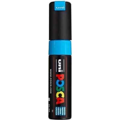 POSCA 182679 Marker mit breiter Keilspitze, neon, Türkis POSCA 182679 Marker mit breiter Keilspitze, neon, Türkis