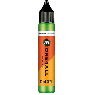 Molotow ONE4ALL Refill Acryl, Farbe 222 kacao77 universes green 30 ml, Nachfülltinte für Permanentmarker Molotow ONE4ALL Refill Acryl, Farbe 222 kacao77 universes green 30 ml, Nachfülltinte für Permanentmarker