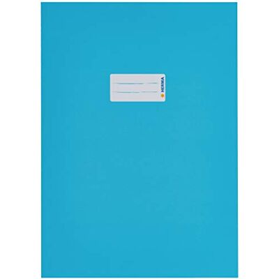 Herma 19750 Heftumschläge A4 Karton Hellblau, 10 Stück, Hefthüllen mit Beschriftungsfeld aus stabilem & extra starkem Papier, Heftschoner Set für Schulhefte, farbig Herma 19750 Heftumschläge A4 Karton Hellblau, 10 Stück, Hefthüllen mit Beschriftungsfeld aus stabilem & extra starkem Papier, Heftschoner Set für Schulhefte, farbig
