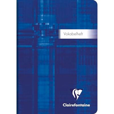 Clairefontaine 36479Cpack Packung mit 10 Vokabelheften / Adressbücher (DIN A6, 10,5 x 14,8 cm, liniert, mit 1 Mittelstrich, 90g, 32 Blatt) 1 Pack farbig sortiert Clairefontaine 36479Cpack Packung mit 10 Vokabelheften / Adressbücher (DIN A6, 10,5 x 14,8 cm, liniert, mit 1 Mittelstrich, 90g, 32 Blatt) 1 Pack farbig sortiert