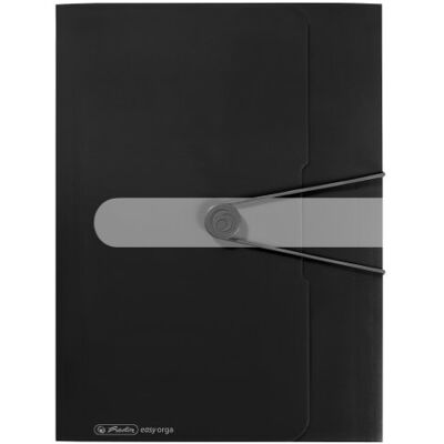 Herlitz 11205986 Gummizugmappe 3er Pack PP A4 opak schwarz Herlitz 11205986 Gummizugmappe 3er Pack PP A4 opak schwarz