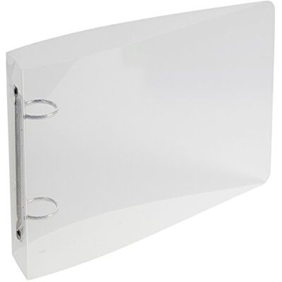 Exacompta 51091E Ringbuch Crystal DIN A5 aus flexiblem transluzentem Polypropylen 2-O Ring Mechanik Rücken 35mm kristall ideal für Schule und Büro Ringhefter Ringordner Ringbuchordner Exacompta 51091E Ringbuch Crystal DIN A5 aus flexiblem transluzentem Polypropylen 2-O Ring Mechanik Rücken 35mm kristall ideal für Schule und Büro Ringhefter Ringordner Ringbuchordner