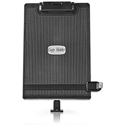 NEDIS Vorlagenhalter Ergonomischer Aktenhalter Vollbeweglich Tischhalterung Schwarz Grau/Schwarz, ERGOCH300BK NEDIS Vorlagenhalter Ergonomischer Aktenhalter Vollbeweglich Tischhalterung Schwarz Grau/Schwarz, ERGOCH300BK