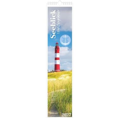 Alpha Streifenplaner Seeblick 2027: schmaler Wandkalender 11,3x49,5 cm mit Schulferien, Notizfeld und stimmungsvollen Strand- & Küstenmotiven, ideal für Haushalt, Familie & Büro Alpha Streifenplaner Seeblick 2027: schmaler Wandkalender 11,3x49,5 cm mit Schulferien, Notizfeld und stimmungsvollen Strand- & Küstenmotiven, ideal für Haushalt, Familie & Büro