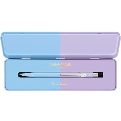 Caran d'Ache Druckbleistifte Minenhalter 849™ PAUL SMITH Sky Blue & Lavender Purple Limitierte Edition. MF0844.339 Caran d'Ache Druckbleistifte Minenhalter 849™ PAUL SMITH Sky Blue & Lavender Purple Limitierte Edition. MF0844.339
