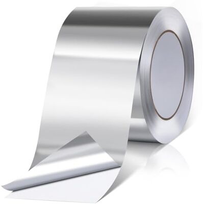 AiQInu Aluminium Klebeband,75mmx50m Aluband Selbstklebend,Aluminium Dichtband Band zum Reperaturband Alu Klebeband Hitzebeständig Aluminiumklebeband AiQInu Aluminium Klebeband,75mmx50m Aluband Selbstklebend,Aluminium Dichtband Band zum Reperaturband Alu Klebeband Hitzebeständig Aluminiumklebeband