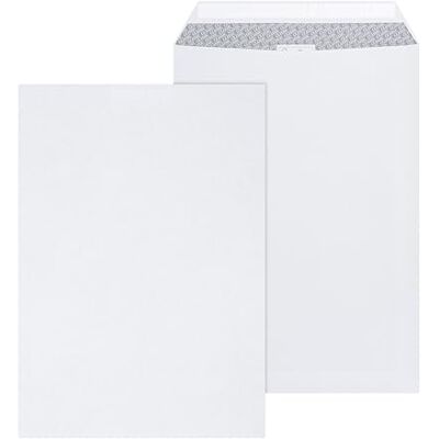 ÖKI Tasche B4, 10 Stück, Briefumschlag mit Haftstreifen, 250x353mm, 120g, weiß ÖKI Tasche B4, 10 Stück, Briefumschlag mit Haftstreifen, 250x353mm, 120g, weiß