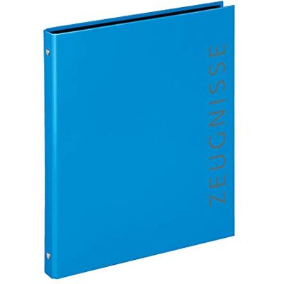 VELOFLEX 4144351 Zeugnisringbuch Velocolor, DIN A4, blau, 1 Stück VELOFLEX 4144351 Zeugnisringbuch Velocolor, DIN A4, blau, 1 Stück