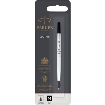 Parker Nachfüllmine für Rollerball mit mittlerer Spitze schwarz Parker Nachfüllmine für Rollerball mit mittlerer Spitze schwarz
