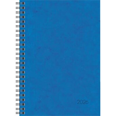 BRUNNEN Buchkalender Mod. 796 '26 A5, Karton, blau BRUNNEN Buchkalender Mod. 796 '26 A5, Karton, blau