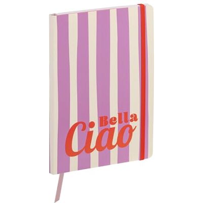 Clairefontaine 116267C Heft Notizbuch Dolce Amore, Softcover, DIN A5 14,8x21 cm, 64 Blatt, liniert 90g, Gummibandverschluss, sortiert, 1 Stück Clairefontaine 116267C Heft Notizbuch Dolce Amore, Softcover, DIN A5 14,8x21 cm, 64 Blatt, liniert 90g, Gummibandverschluss, sortiert, 1 Stück