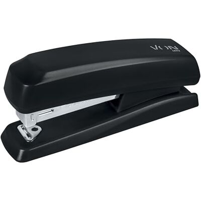 Leitz VON Heftgerät, Für 20 Blatt, Tacker mit kompakter Größe ideal für zu Hause, im Büro oder in der Schule, Metall und Kunsstoff, Schwarz, 56200095 Leitz VON Heftgerät, Für 20 Blatt, Tacker mit kompakter Größe ideal für zu Hause, im Büro oder in der Schule, Metall und Kunsstoff, Schwarz, 56200095