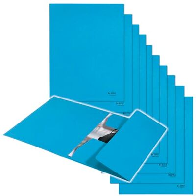 Leitz Recycle Jurismappe A4, 10er Pack, Für 250 Blatt, Kunststoff-Ordner in Premium-Qualität mit Gummibändern, 100% recycelbar, Recycle Serie, Blau, 39060035 Leitz Recycle Jurismappe A4, 10er Pack, Für 250 Blatt, Kunststoff-Ordner in Premium-Qualität mit Gummibändern, 100% recycelbar, Recycle Serie, Blau, 39060035