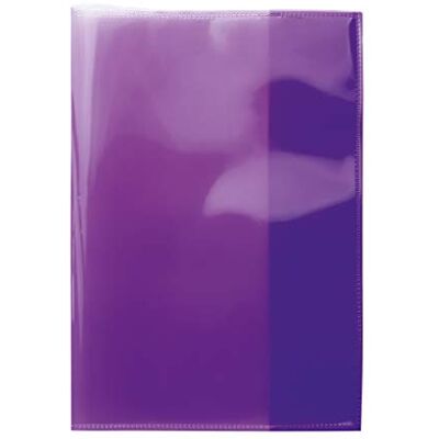 Herma 19617 Heftumschläge A5 Transparent Violett Lila, 10 Stück, Hefthüllen aus strapazierfähiger, abwischbarer & extra dicker Polypropylen-Folie, durchsichtige Heftschoner Set für Schulhefte, farbig Herma 19617 Heftumschläge A5 Transparent Violett Lila, 10 Stück, Hefthüllen aus strapazierfähiger, abwischbarer & extra dicker Polypropylen-Folie, durchsichtige Heftschoner Set für Schulhefte, farbig