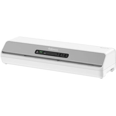 Fellowes Laminiergerät Amaris A3 für Büro/Schule/Zuhause nur 1 Minute Aufwärmzeit für Heißlaminierfolien von 80-175mic mit Rücklauf-Funktion inkl. Starterset für 10 Laminationen Fellowes Laminiergerät Amaris A3 für Büro/Schule/Zuhause nur 1 Minute Aufwärmzeit für Heißlaminierfolien von 80-175mic mit Rücklauf-Funktion inkl. Starterset für 10 Laminationen