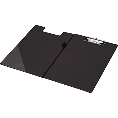 Q-Connect KF01300 Klemm-Mappe mit Folienüberzug schwarz Q-Connect KF01300 Klemm-Mappe mit Folienüberzug schwarz
