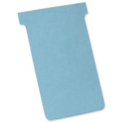 Nobo Kartentafel Zubehör T-Karten in Blisterverpackung, Größe 3, 100 Stück, blau Nobo Kartentafel Zubehör T-Karten in Blisterverpackung, Größe 3, 100 Stück, blau